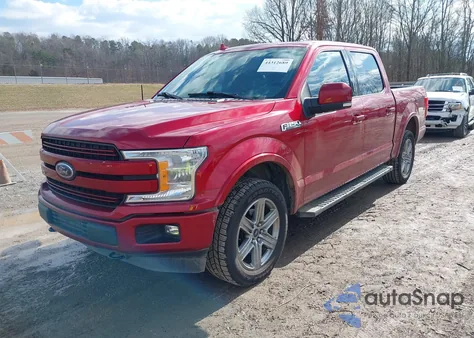 2018 Ford F-150 Lariat z USA, uszkodzony, nr VIN 1FTEW1E50JFB49330